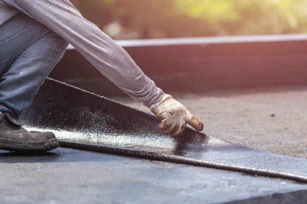 Professional Foundation Crack Repair technician working in Newfane, NY